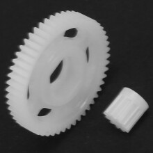 2X Transmission Gearbox Gear Motor Gear Set for Axial SCX24 C10 JLU Gladiator Bronco Deadbolt 1/24 RC Crawler Car Parts