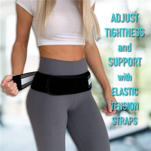 2X SI Joint Hip Belt Pelvic Support Belt Joint Support Belt Lower Back Support Brace Sacroiliac Belt Stabilize SI Brace