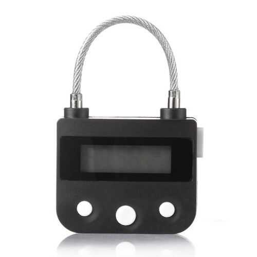 2x Time Lock Electronic Timer Lock Household Temporary Lock Time Lock Electronic Lock Countdown 1