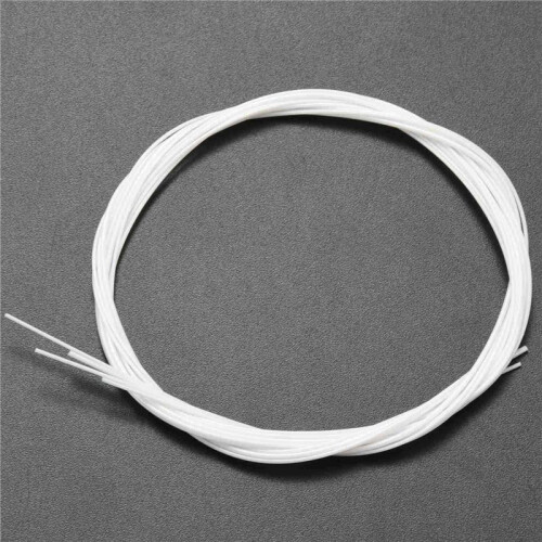 12Pcs/Set White Durable Nylon Ukulele Strings Replacement Part for 21 Inch 23 Inch 26 Inch Stringed Instrument 2