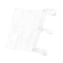 Transparent Chair Foot Cover with Dustproof Protection, Elastic Fit for Office or Clinic Chairs