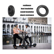 2X 10 Inch Elektrische Scooter Massieve Band, 10X2.70-6.5 70/65-6.5 Banden, Off-Road Antislip Slijtvaste Scooter Tubeless Band, 1