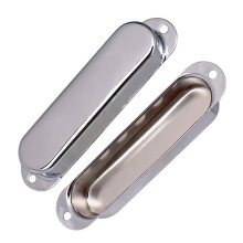 9Pcs Chrome Metal Sealed ST Strat Guitar Pickup Covers 3 Closed Single Coil Pickup Cover for Stratocaster