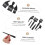 11PCS Keyboard Cleaning Brush Set for Electronics, Anti Static Brushes for Computer Laptop Dust Removal 5