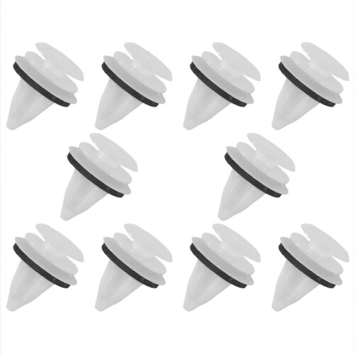 10 clip universali in plastica per pannelli interni delle portiere auto 1