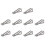 10Pc Prusa Glass Bed Spring Clips 7