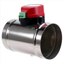 Serranda elettrica in acciaio inox 220V, valvola pneumatica elettrica, valvola di ritegno motorizzata per tubo da 4 pollici (100 mm)