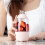 330ml Portable Blender Four Blades Durable Juicing Cup 3