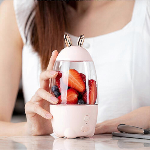 330ml Portable Blender Four Blades Durable Juicing Cup 2