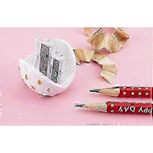 4 PCS Cute Owl Double Hole Pencil Sharpener 1