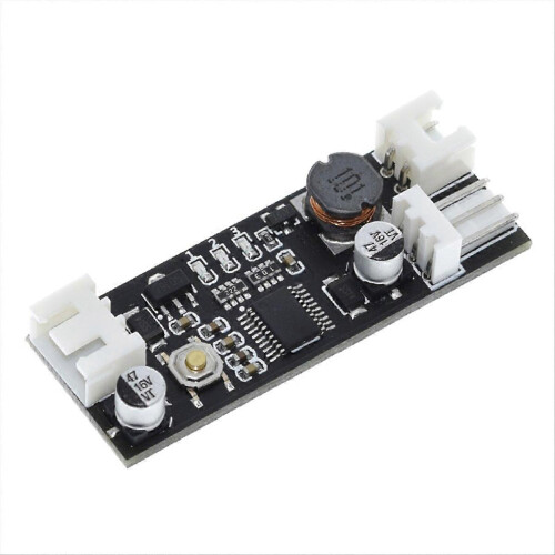 Single 12V 0.8A DC PWM 2-3 Wire Fan Temperature Control Speed Controller Chassis Computer Noise Redu 2