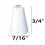 20PCS Blind Pull Cord Knobs White Blind Cord Holder White Pull Cord Pendants Downward End Window Bli 2
