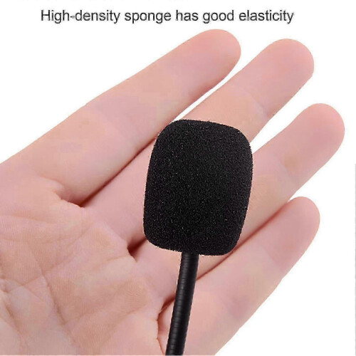 10pcs Microphone Windscreen Soft Sponge Mic Protector Headset Foam Covers Replacement For Meeting Mic-- 1