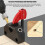 Woodworking Drilling Jig Kit 45?? Hole Punch Locator Tool 5