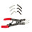 2-delige ratel-type borgringtangset van 25 cm (10 inch) 3