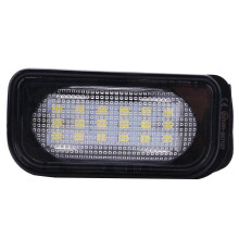 Kentekenplaatverlichting zonder foutmelding voor Mercedes-Benz W203 4D Sedan, automatische nummerplaatverlichting zonder hyperflits.