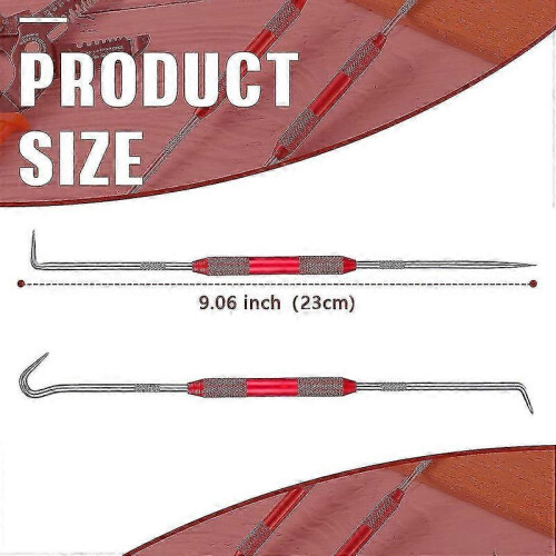4 Pcs Hook and Pick Set for Auto Oil Metal O-Ring Seal Puller Marking Tools 1