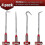 4 Pcs Hook and Pick Set for Auto Oil Metal O-Ring Seal Puller Marking Tools 3