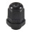 30 Pcs PG7 Waterproof Connector Gland Black for 4-7mm Diameter Cable 5