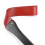 Handwork Make Ancient Wooden Handle Cow Leather Whip Red 4