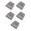 5PCS Steel Handle Wedge for Axe, Hatchets, Mauls or and Other Tools 2