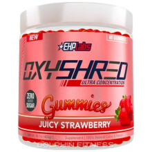 EHPlabs Oxyshred Gummies Juicy Strawb 80 Gummies