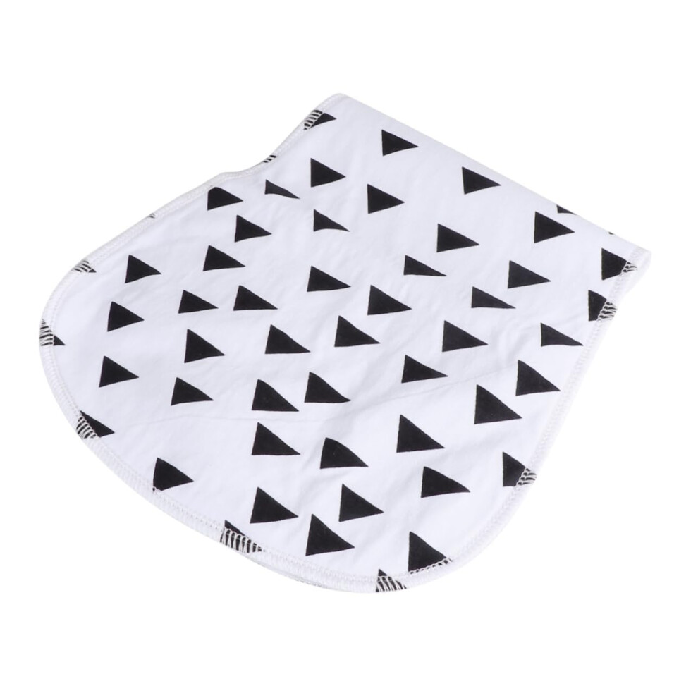 Soft Cotton Burp Cloths for Newborns with Generous Shoulder Coverage and Absorbent Design