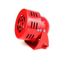 Motor Siren MS190 12V Alarm Horn 114dB Power Metal Security Siren for Home and Industrial Use