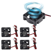 3010 DC Brushless Fan 2Pin 24V Low Noise 30x30x10mm Cooling Fans (4 Pack)
