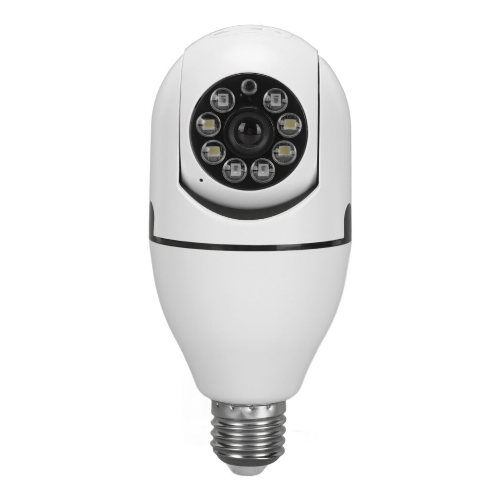 Wifi Bulb Camera 1080P Motion Detection 128Gb Support Night Vision 7891389955653