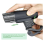 Bicycle Lights Front And Rear Bike Light Led Cycle Light USB Alarm Light(Black) 6