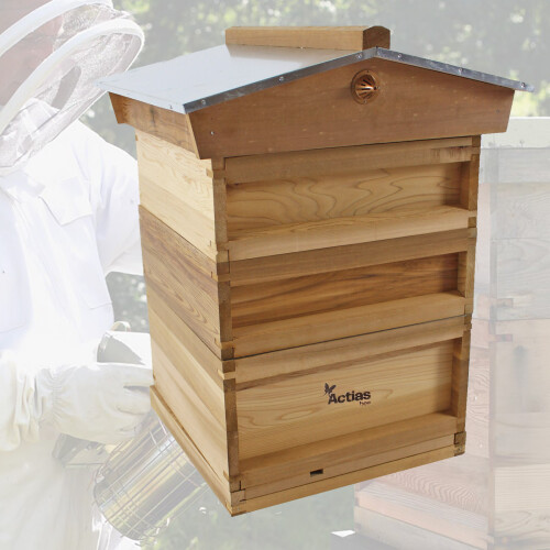 Assembled National Cedar Beehive Starter Kit 2