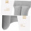 Inflatable Lumbar Support Pillow with Adjustable Back Support for Airplane, Car, Office, Travel 4