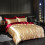 Satin Bedding Set for 1.2m Bed Matcha Green Flat Sheet 4 Piece Solid Color Easy Bedding Refresh 2