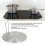 Stainless Steel Induction Cooker Diffuser Plate 15.5cm, Heat Diffuser Adapter 12