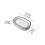 Ceramic Soap Dish Nordic Style Wall Mounted Double Layer Holder with Drain for Bathroom Kitchen 2
