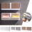 Wall Mounted Soap Holder with Dustproof Self Draining Design and Hooks, No Drill Bathroom Khaki 2
