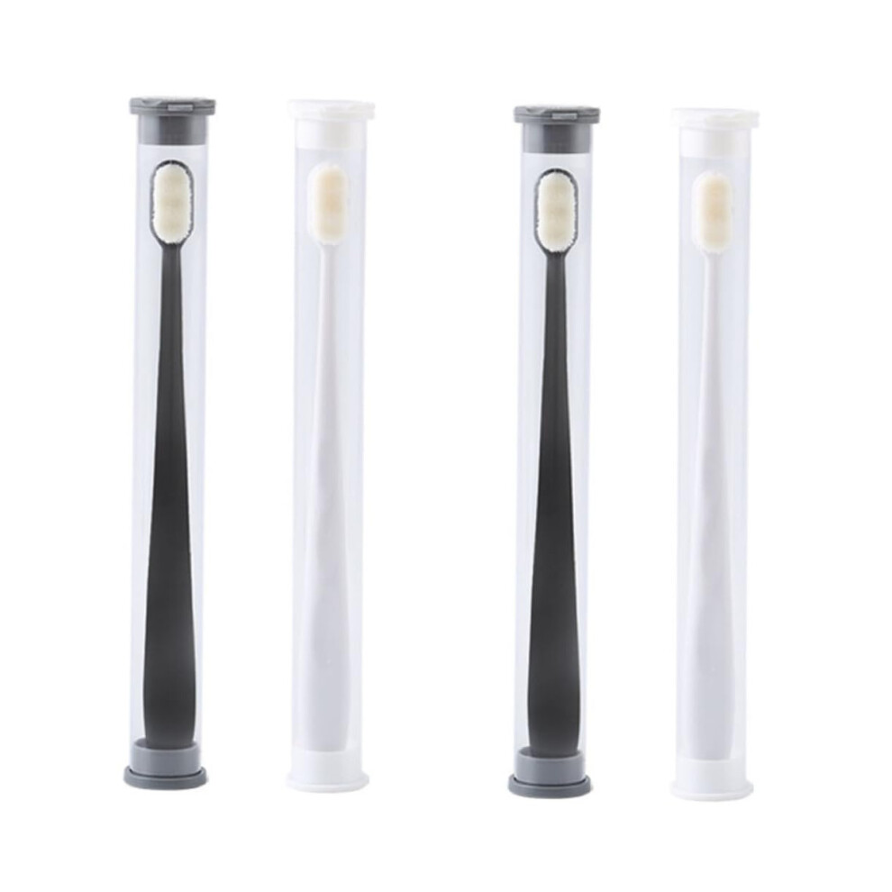 Soft Toothbrush Set 4PCS Extra Soft Bristles for Adults Sensitive Teeth Gentle Oral Care