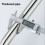 Metallic Bathroom Handrail, 304 Steel 1
