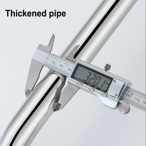 Metallic Bathroom Handrail, 304 Steel