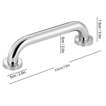 304 Stainless Steel Bathroom Grab Rail