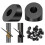 20 Pack 1/4In ID Angle Washers for Cable Railing Posts, for 1/8In 5/32In 3/16In Deck Cable Railing Cable Railing Angled 6
