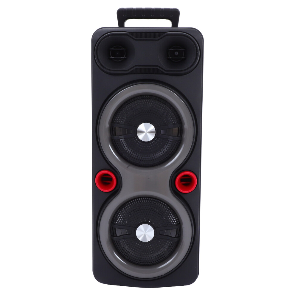 Portable Outdoor Speaker Dual 6.5 Inch With Rgb Lights Tws Mic 3081833744313