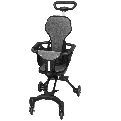 Foldable Baby Stroller Lightweight Travel for Airplane Black