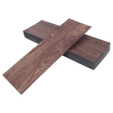 32Pcs Wood Grain Peel and Stick Wall Tiles 45x15cm PVC
