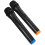 Cordless Handheld Microphone Set 2x UHF Wireless 50W 8