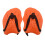 Sturdy Orange Hand Paddle for Swimming Training 19x13cm 2