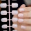 Short Pink False Nails Reusable ABS Press On Nails Full Cover Tips Fast Application Acrylic DIY 5