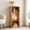 3 Tier Cube Bookcase Wooden Storage Unit Shelving Display Cabinet 3