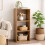 3 Tier Cube Bookcase Wooden Storage Unit Shelving Display Cabinet 4